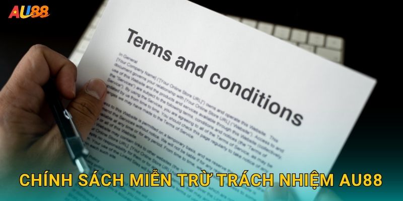 Chính sách Miễn trừ trách nhiệm Au88